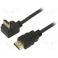 Cable Hdcp 2.2,Hdmi 2.0 Hdmi plug,HDMI plug 270 Pvc 1M  Goobay-61272 61272