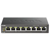 D-Link  8-Port Gigabit Poe Switch 4Xpoe Dgs-1008P Unmanaged Desktop 1 Gbps Rj-45 ports quantity Sfp Power supply type External months Dgs-1008P/E 790069344176