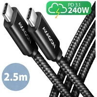 Bucm2-Cm25Ab cable 240W Usb-C Usb-C, 2.5M 5  Akaxntucm2Cm25A 8595247907424