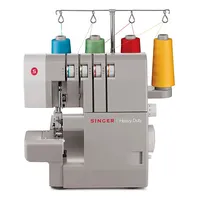 Singer Sewing Machine 14Hd-854 Heavy Duty Serger Number of stitches 8 Grey  7393033100599