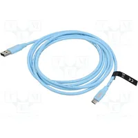 Cable Usb 2.0 A plug,USB B micro plug nickel plated 2M  Colsh