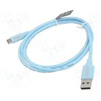 Cable Usb 2.0 A plug,USB B micro plug nickel plated 1M  Colsf