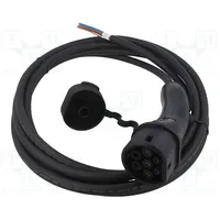 Cable eMobility 1X0.5Mm2,3X6Mm2 250V 7.4Kw Ip54 wires,Type 2  Hvcoimbr6Pf506L750 Hvcoimbr6Pf506L7500