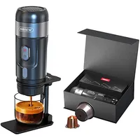 Portable 3-In-1 coffee maker with 15 bar pressure adapter and case 80W Hibrew H4-Premium New  H4A 5905316140721