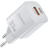 Choetech Fast Usb Wall Charger Type C Pd Qc 33W white Pd5006  Pd5006-Eu-Wh 6932112100665 039418