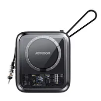 Magnetic Powerbank Joyroom Jr-L007 Icy 10000Mah, Lightning Black  6956116700072 045027