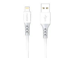 Usb to Lightning Cable Foneng X66, 20W, 3A, 1M White X66 iPhone  6970462516712 045531