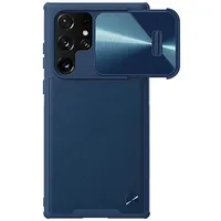 Nillkin Camshield Leather case for Samsung Galaxy S22 Ultra Blue  6902048247567 046510