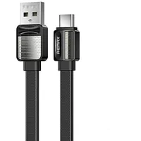 Cable Usb-C Remax Platinum Pro, 1M, 2.4A Black Rc-154A black  6972174153476 047493