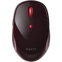 Wireless mouse Havit Ms76Gt plus Red  red 6939119048747 045413