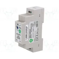 Power supply switched-mode for Din rail 15W 24Vdc 0630Ma  Pos-Din15W24 Pos Din15W24