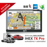 Latest Gps navigation model Ihex 7X Pro, 7 screen, for truck and car  190204035180 9854030085510