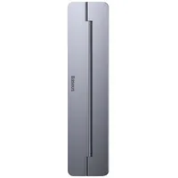 Baseus Self-Adhesive aluminum holder for Macbook ultra Dark gray  022445292323