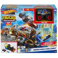 Set Monster Trucks Arena Smashers Race Ace Tire tower  Wnhtws0Cc047878 0194735136568 Hnb89