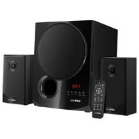 Speakers Sven Ms-2080, black 70W, Fm, Usb/ Sd, Display, Rc, Bluetooth  16438162018778