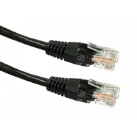 Cable Patchcord cat. 5E Rj45 Utp 3M black  Aktbxks5Utp300B 5902002069519