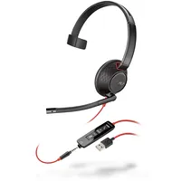 Poly Blackwire 5210 Headset Wired Head-Band Office/Call center Usb Type-A Black  207577-201 17229173330 Wlononwcramb1