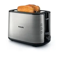 Philips Viva Collection Hd2650/90 toaster 2 slices 950 W Black, Stainless steel  8710103907015 Wlononwcrama8