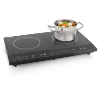 Tristar  Induction table hob Ik-6179 Number of burners/cooking zones 2 Digital Black 8713016037602