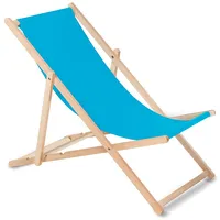 Wooden chair made of quality beech wood with three adjustable backrest positions light blue colour Greenblue Gb183  jasn.nieb. 5902211106425 Wlononwcrbfd1