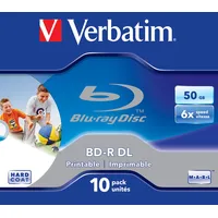 Verbatim 43736 blank Blu-Ray disc Bd-R 50 Gb 10 pcs  43736P 23942437369 Wlononwcrbfpi