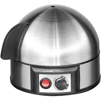 Clatronic Ek 3321 egg cooker 7 eggs 400 W Black, Stainless steel  4006160631180 Agdclapar0001