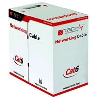 Techly Itp6-Cca-305-Bl networking cable Blue 305 m Cat6 U/Utp Utp  Akteyts00025619 8054529025619 025619