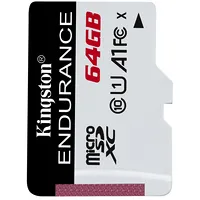 Kingston Endurance Uhs-I U1 64 Gb, micro Sdxc, Flash memory class 10 Sdce/64Gb  740617290226 Pamkinsdg0214