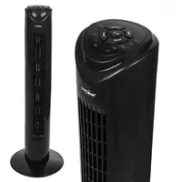 Greenblue 45W tower fan with 3 levels of airflow, 82Cm high, 1.5M cable, remote control and timer Gb645  5902211123842 Wlononwcrbesk