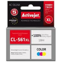 Activejet Ac-561Nx Printer Ink for Brother, Replacement Canon Cl-561Xl Supreme 18 ml Color  5901443122685 Expacjaca0180