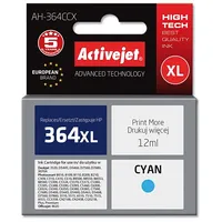 Activejet Ah-364Ccx Ink Cartridge Replacement for Hp 364Xl Cb323Ee Premium 12 ml cyan  5901452157012 Expacjahp0156
