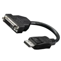 Adapter Displayport plug,DVI-D 241 socket 0.2M black  Dp-Dvidf 69873