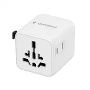 Adapteris Gembird universal travel adapter  Tpa-Int-01-W 8716309134910