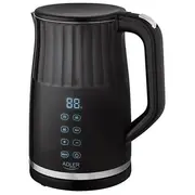 Adler Ad 1350 1.7L temperature-controlled Led electric kettle Black  5905575903389 Agdadlcze0127