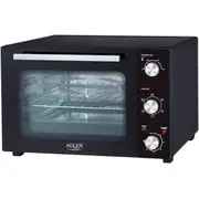 Adler Ad 6025 Mini cepeškrāsns 35L 1500W  Ad6025 5905575906632 85166090