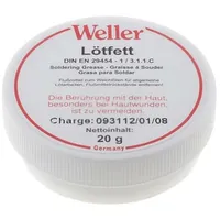 Agent soldering grease Appearance paste Signal word Danger  Wel.lf25 T0054002699N