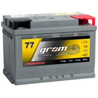 Akumulators Grom Premium X-Pro 77Ah 750A  Exgr77
