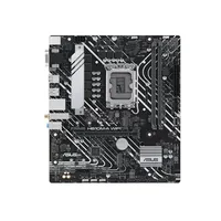 Asus Prime H610M-A Wifi  Processor family Intel H610 socket 1 x Lga1700 Socket 2 Dimm slots - Ddr5, non-ECC, unbuffered Supported hard disk drive interfaces Sata-600, M.2 Number of Sata connectors 4 90Mb1G00-M0Eay0 4711387301777