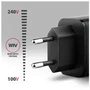 Axagon Wall charger 67W, 2X port Usb-A  Usb-C Pd3.0/Pps/Qc4/Sfc 2.0/Apple Acu-Pq67 8595247909138