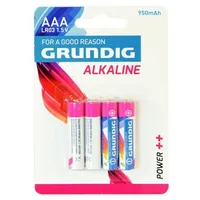 Baterija Grundig Alkaline Aaa 4Gb  8711252516684 2516684
