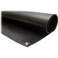 Bench mat Esd L 1.2M W 0.6M Thk 2Mm rubber black 140Kω  Coba-Esdb010005 Esdb010005
