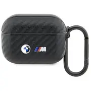 Bmw Bmapwmpuca2 Airpods Pro cover black Carbon Double Metal Logo  Bmw000613-0 3666339123833