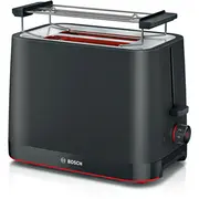 Bosch Toaster Mymoment 2-Slice 2Slice black Schwarz Tat3M123  4242005403042
