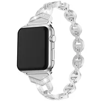 Bracelet loop for Apple Watch 42 44 45 design 3 silver  Uch001065 5900217980063