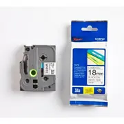 Brother Tze-241 Tze241 Laminated Label Tape cassette P-Touch, Black on White 18Mm, 8M  497776668530