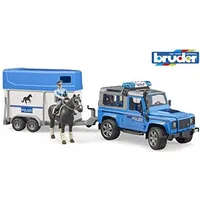Bruder Land Rover Defender Police Vehicle - 02588  4001702025885
