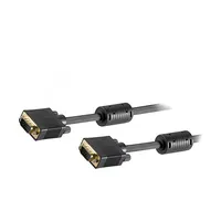 Cable D-Sub 15Pin Hd plug,both sides 15M black  Vgam-150-Bk 68139