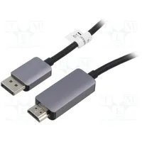 Cable Displayport 1.4,Hdmi 2.1 plug,HDMI plug 1M  Db-340305-010-S