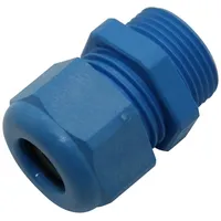 Cable gland M16 1.5 Ip68 polyamide blue Ul94V-0 Hsk-K  Hummel-1209160250 1.209.1602.50