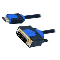 Cable Hdmi 1.3 Dvi-D 181 plug,HDMI plug Pvc Len 2M  Chb3102